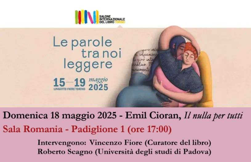 Lavellinese Vincenzo Fiore ospite al Salone del libro con Il nulla per tutti