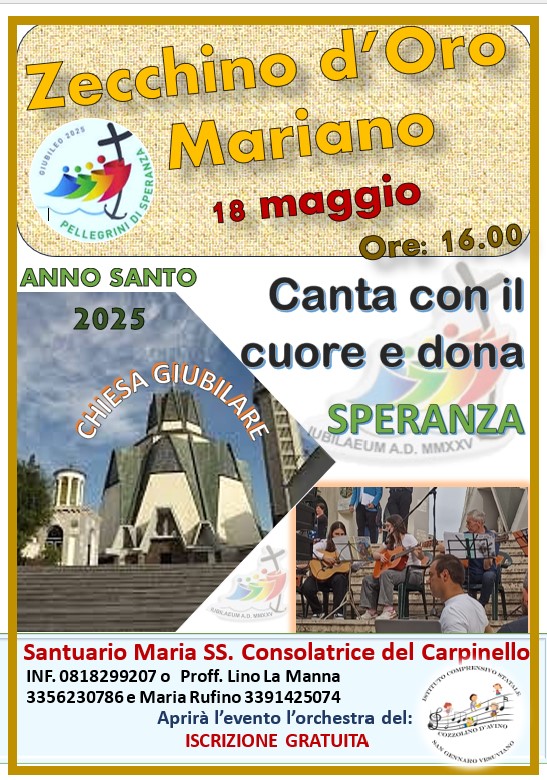 Canta con il cuore e dona Speranza: a Visciano lo Zecchino dOro Mariano in onore della Madonna