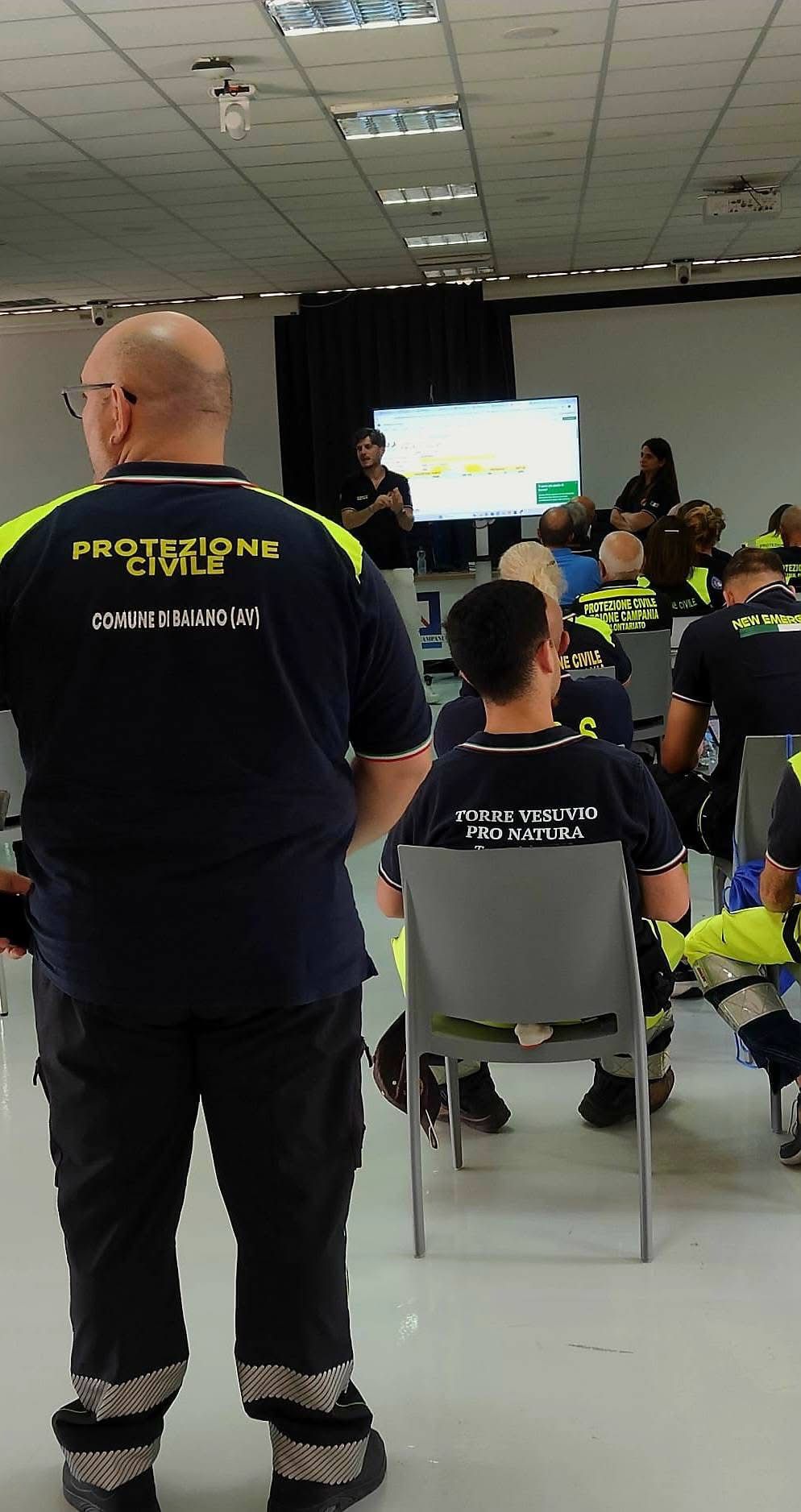 Protezione Civile Baiano al corso regionale di formazione per il “Campo Scuola 2025” a San Marco Evangelista