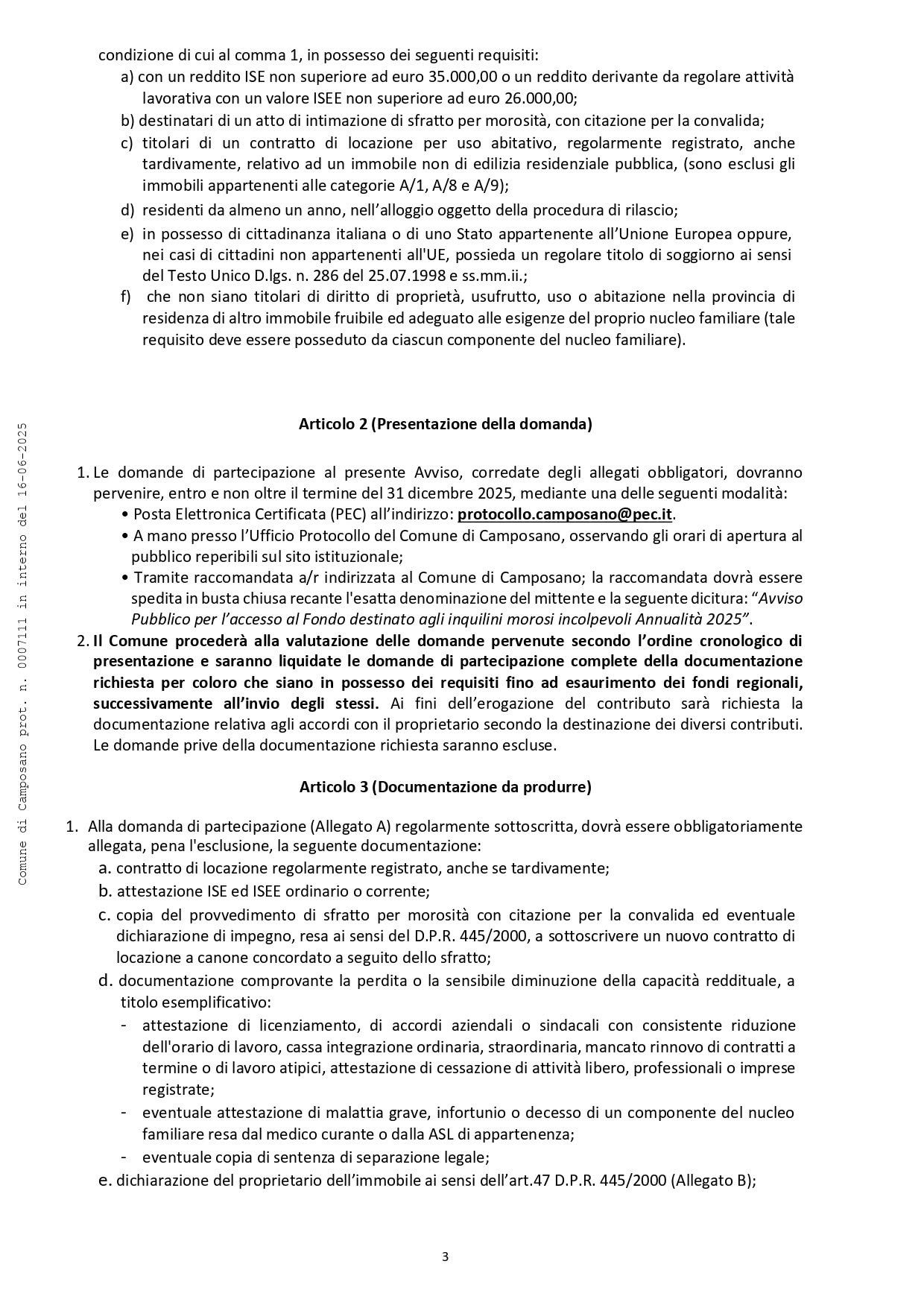 Comune di Camposano: aperto il bando per il Fondo Morosi Incolpevoli 2025 Comune di Camposano: aperto il bando per il Fondo Morosi Incolpevoli 2025