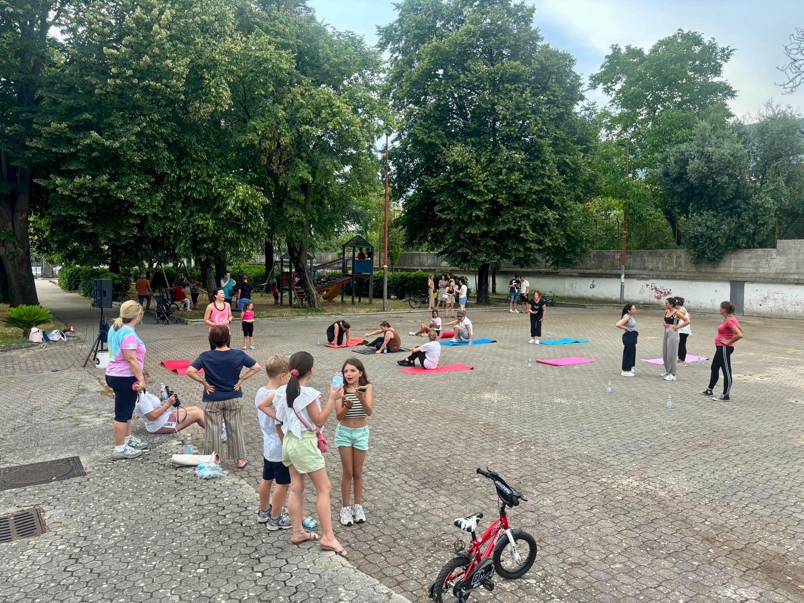 Successo per la prima giornata di “Aerobica all’aria aperta” a Mugnano del Cardinale(foto)