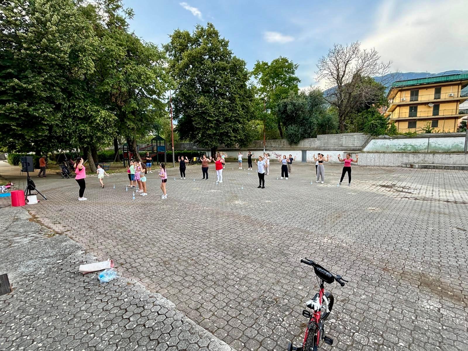 Successo per la prima giornata di “Aerobica all’aria aperta” a Mugnano del Cardinale(foto)