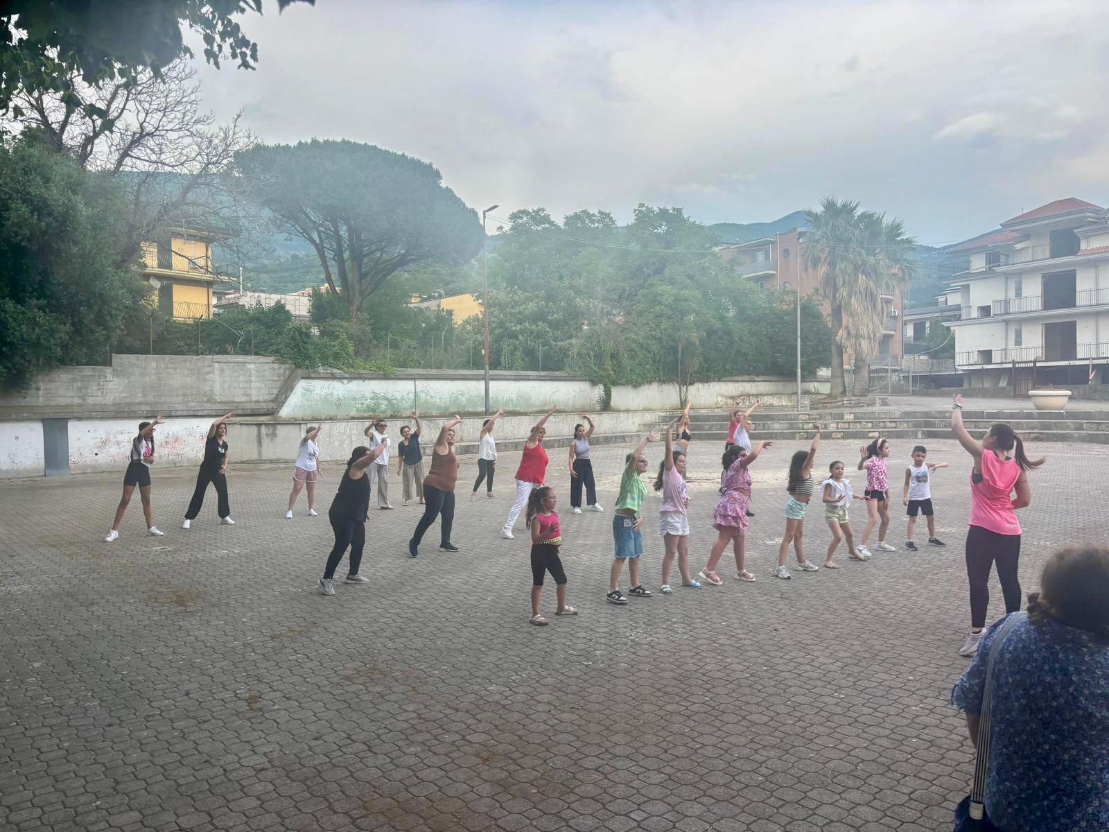 Successo per la prima giornata di “Aerobica all’aria aperta” a Mugnano del Cardinale(foto)