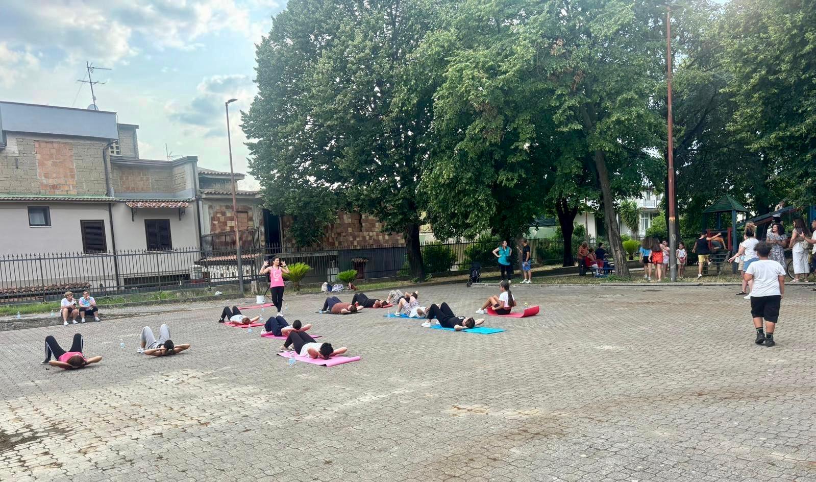 Successo per la prima giornata di “Aerobica all’aria aperta” a Mugnano del Cardinale(foto)