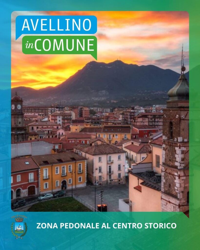 Avellino, torna la Zona pedonale nel centro storico: si parte questa sera alle 20:30