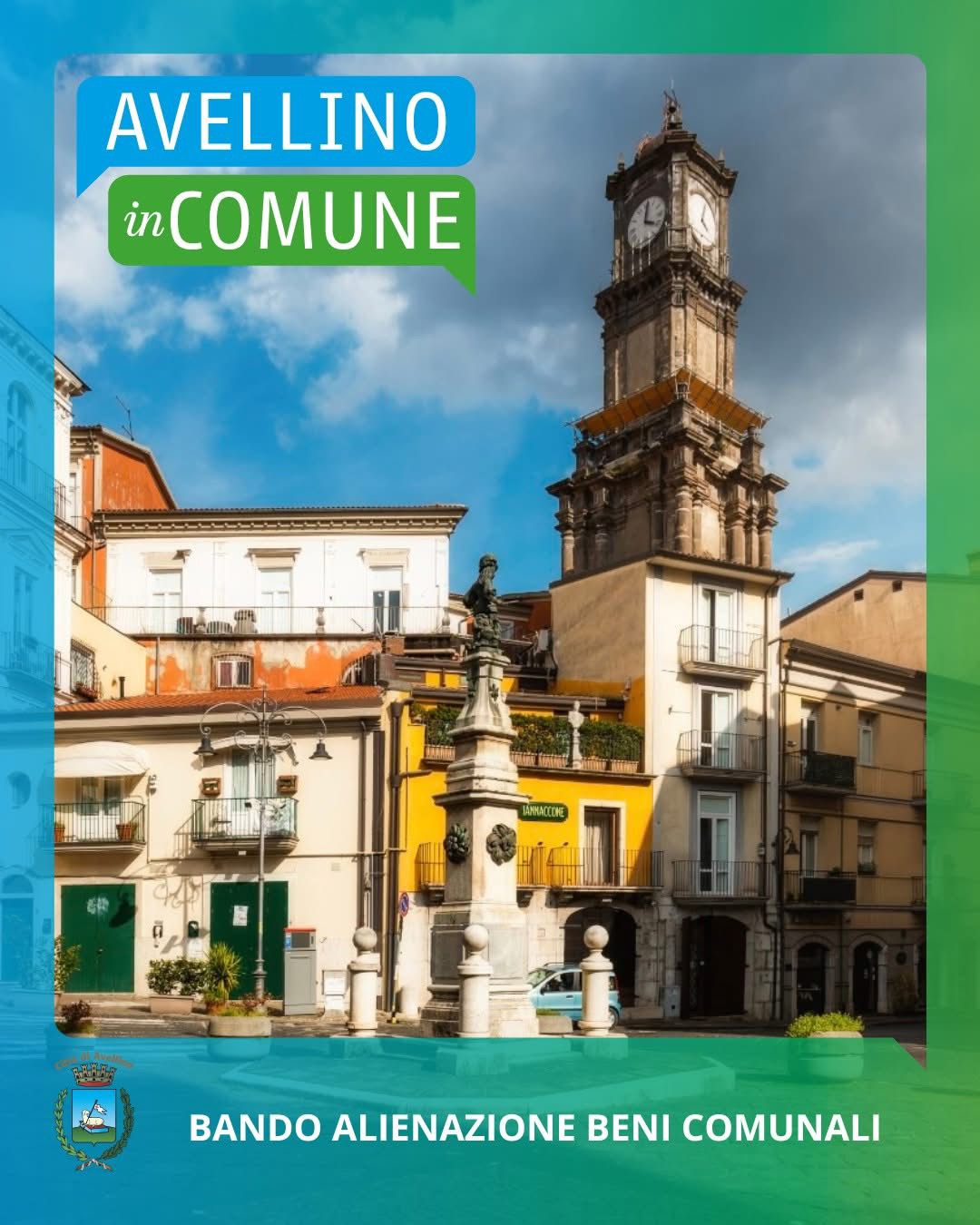 Avellino, il Comune mette all’asta 54 immobili: scadenza offerte l’11 luglio