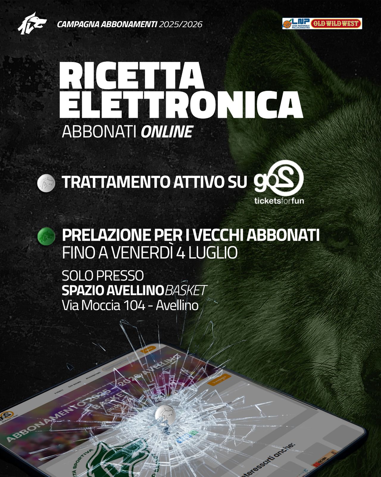 Avellino Basket, al via la vendita online degli abbonamenti per la stagione 2025/2026