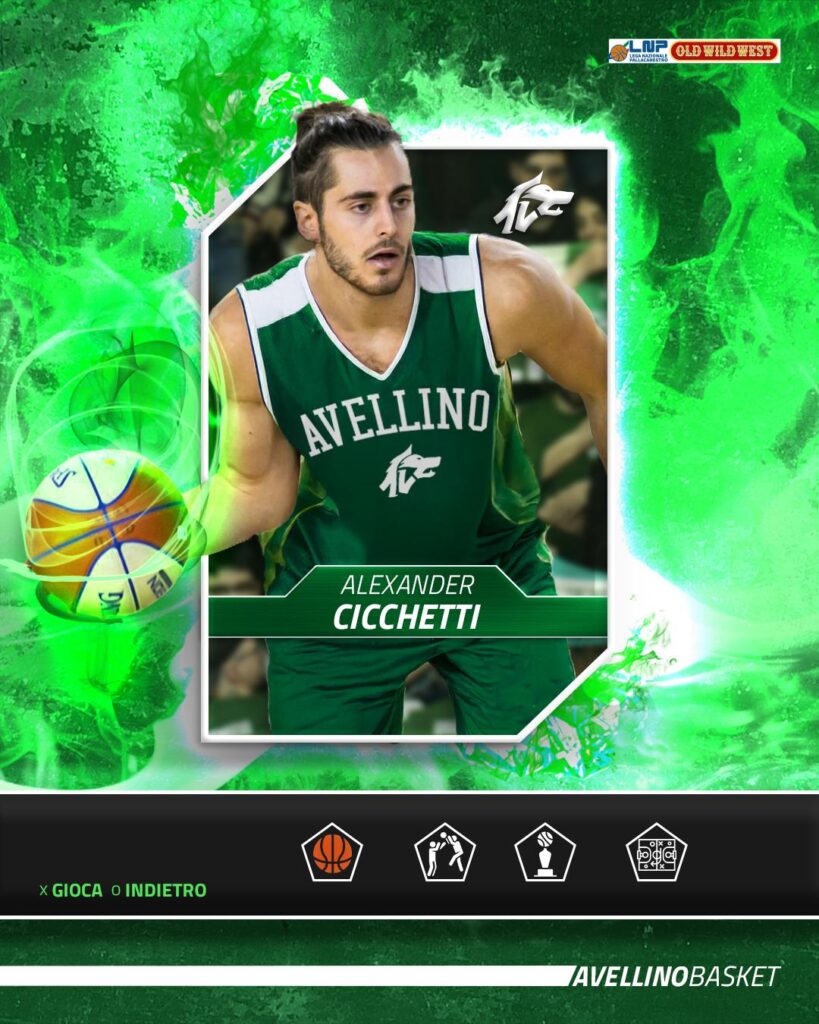 Ufficiale: Alexander Cicchetti è un nuovo giocatore dell’U.S. Avellino Basket