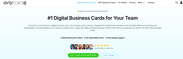 I Migliori Biglietti da Visita Digitali nel 2025: 9 Piattaforme (Guida Rapida)