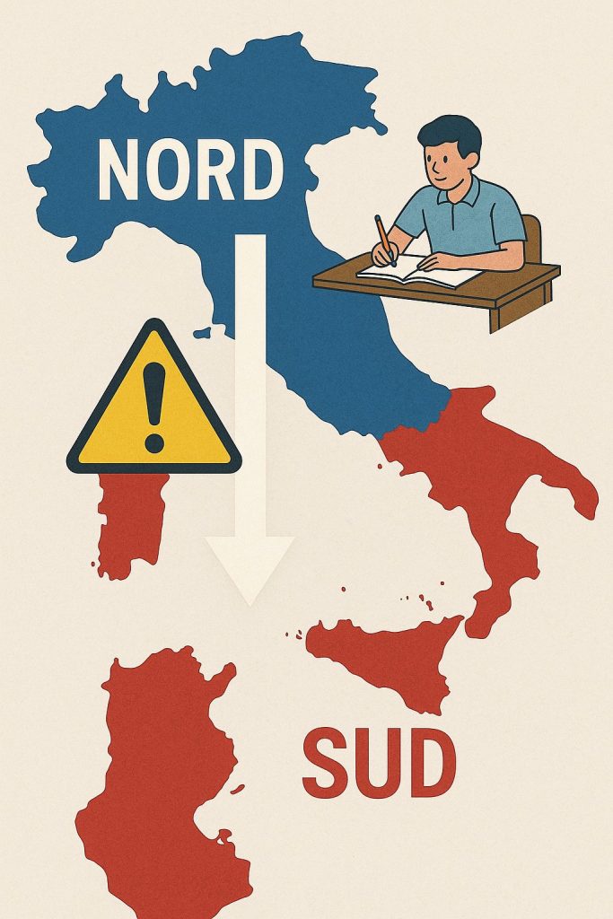 Rapporto Invalsi: Competenza degli studenti in calo al Sud, preoccupante il divario territoriale