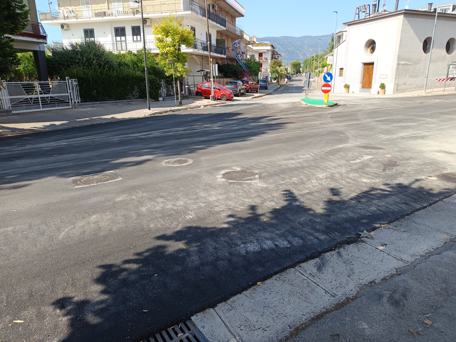 Cimitile, riaperto dopo 537 giorni l’incrocio di Galluccio: fine dell’incubo per i residenti