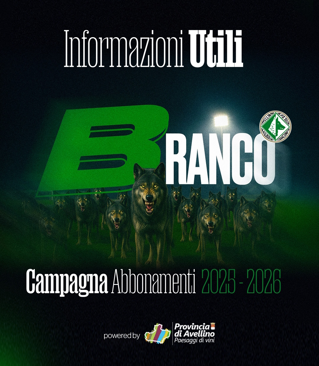U.S. Avellino. Branco, da mercoledì la campagna abbonamenti