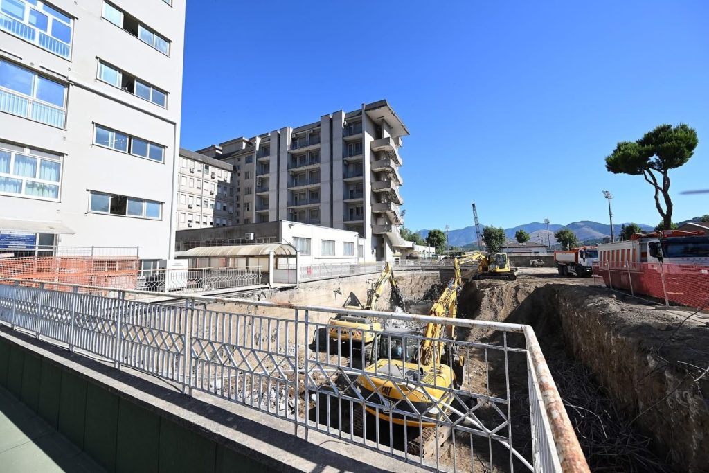 Ospedale “Umberto I” di Nocera: in corso un maxi piano di riqualificazione da 50 milioni di euro