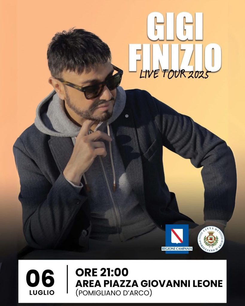 Gran finale a Pomigliano: Gigi Finizio chiude “Sugo Again” con una notte di musica e passione