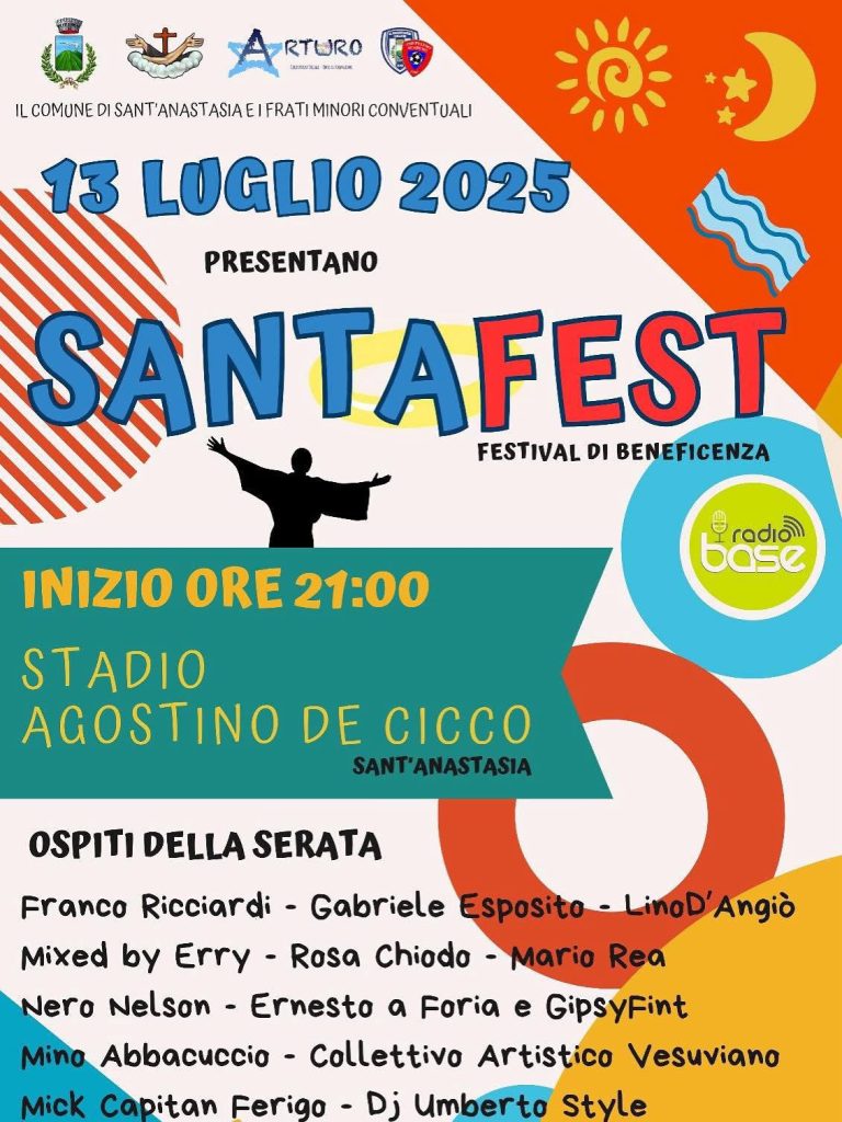 Santafest: musica e solidarietà a Sant’Anastasia