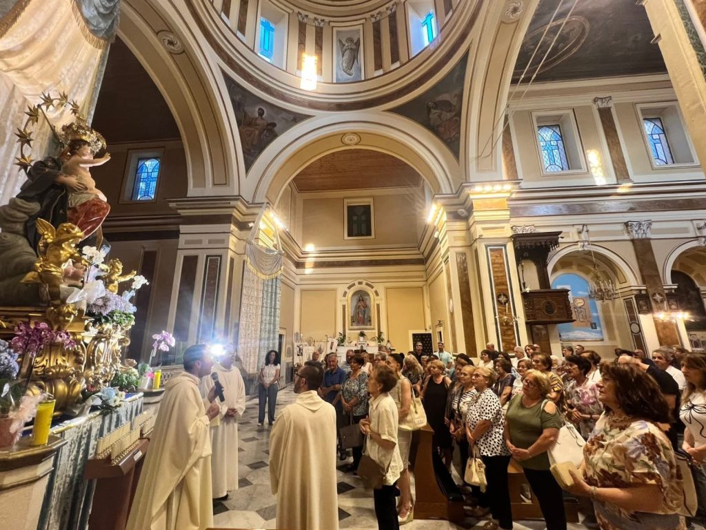 Mugnano   Secondo giorno del Triduo in onore di Maria Santissima delle Grazie