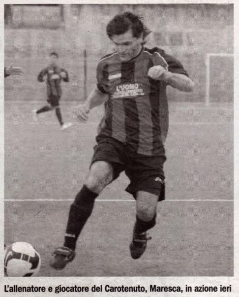 Palloni di cuoio e calciatori di una volta Terza puntata – Francesco Maresca, il Direttore d’Orchestra Silenzioso (foto)