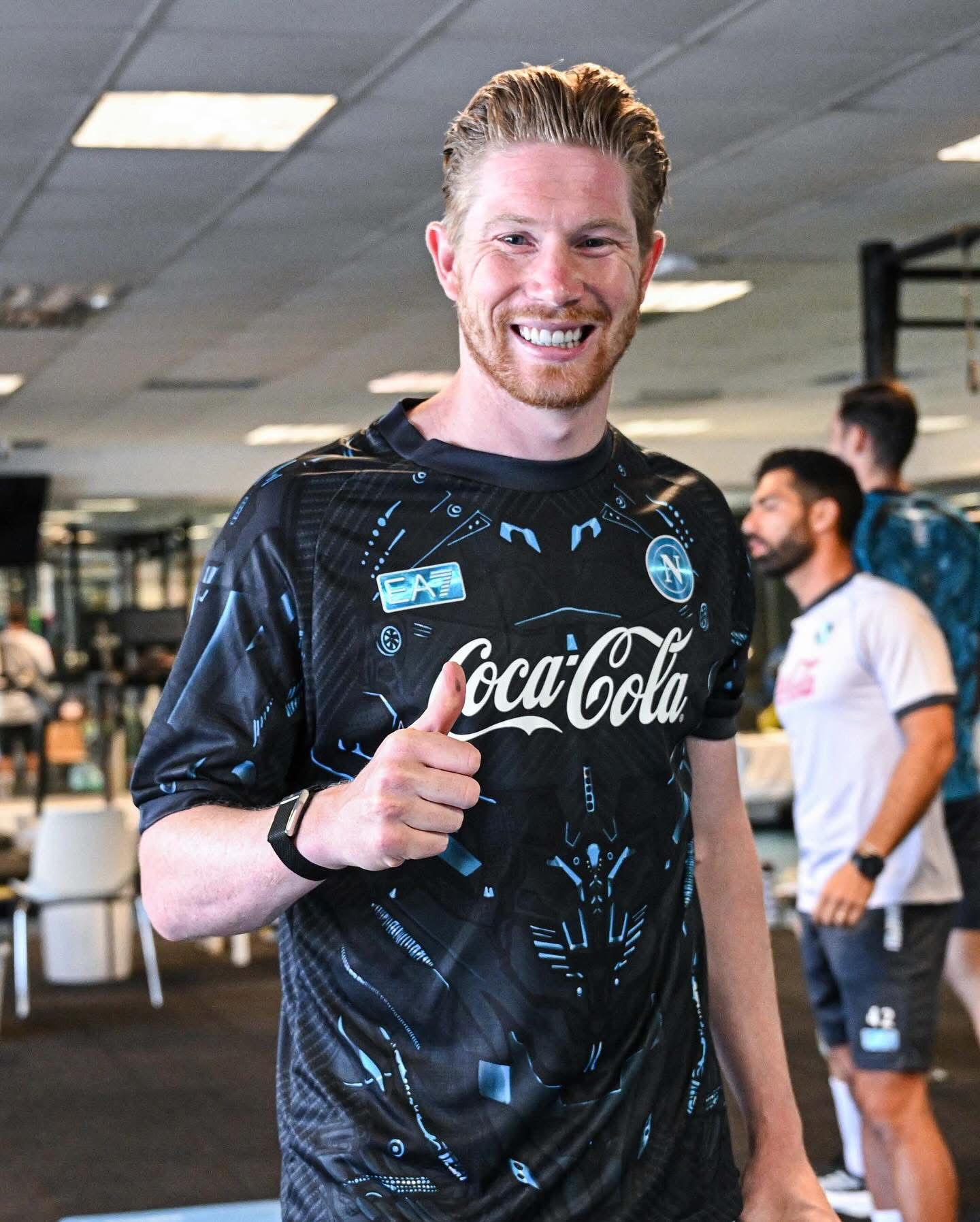 Napoli, De Bruyne inizia da Castel Volturno: primo allenamento e test fisici per il belga