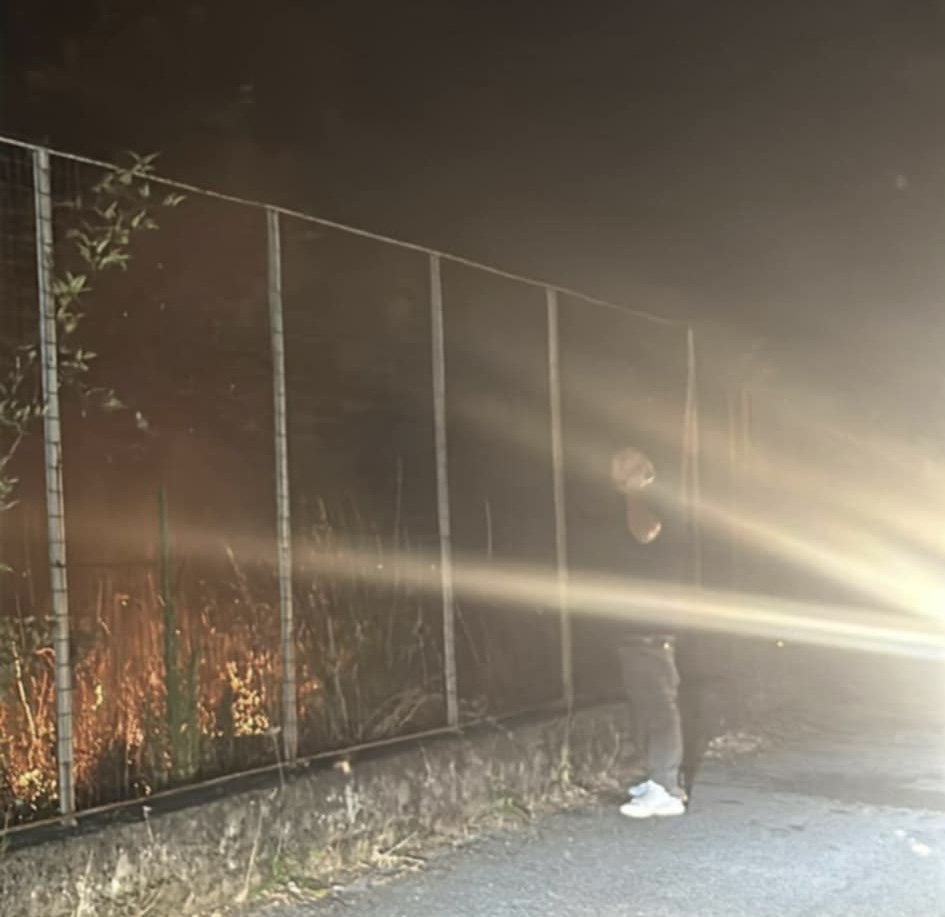 Moschiano, notte di fuoco sulla collina di Carità: amministrazione in prima linea per domare l’incendio