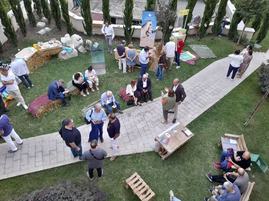 Benevento Città Spettacolo, manifestazione serale della nuova ”Condotta Slow Food Benevento “, ai Giardini Alberto Simeone.