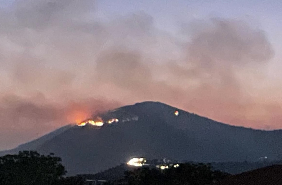 Roccarainola – Incendio in montagna: appello ai volontari