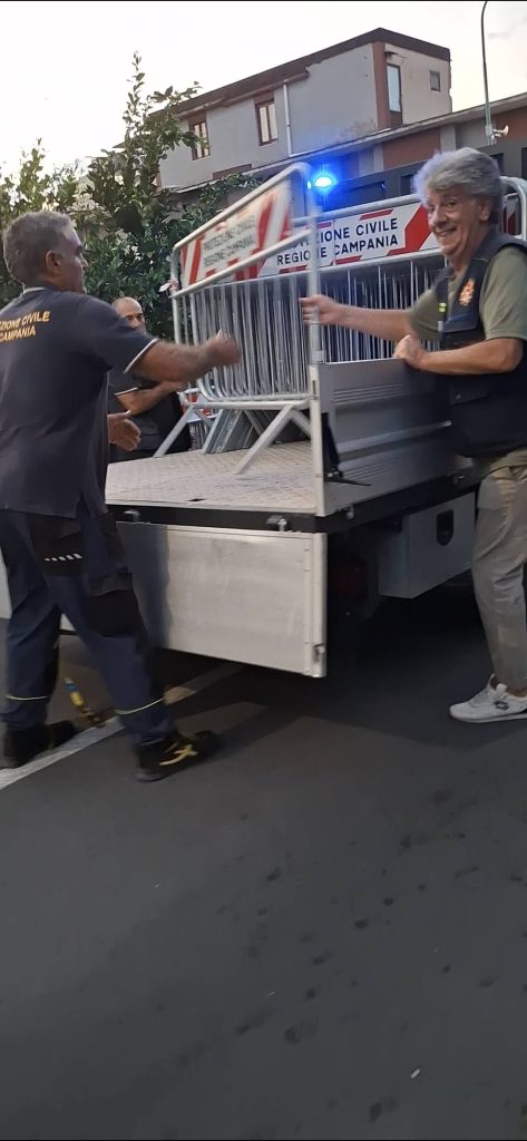 Camposano tra sicurezza e festa: il sindaco in prima linea