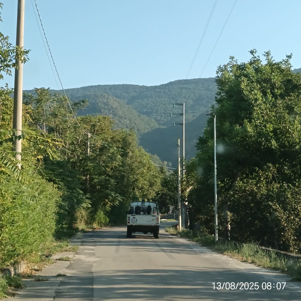 Principio di incendio questa mattina sui Monti Avellani, in località Cerreto.