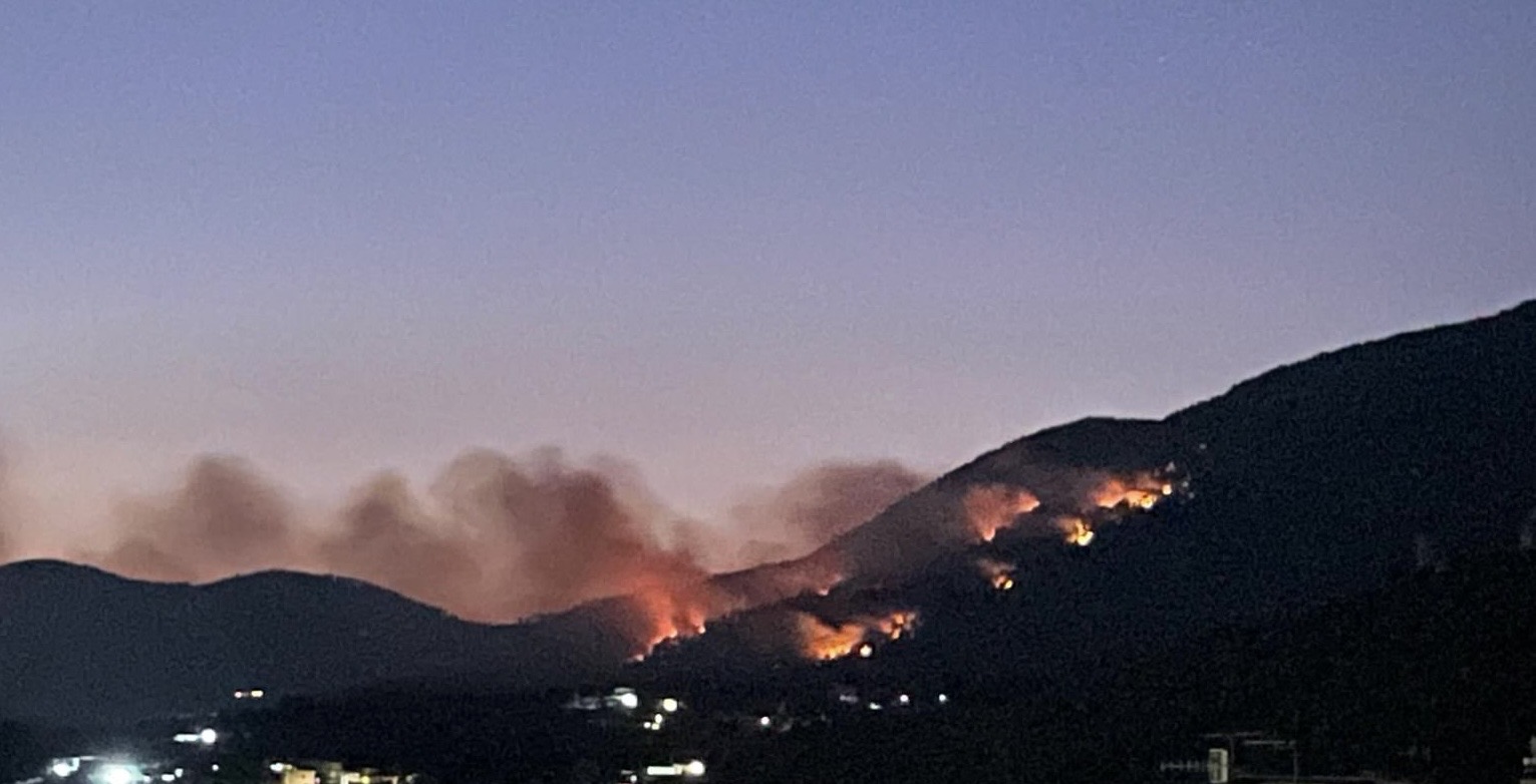 Roccarainola – Incendio in montagna: appello ai volontari