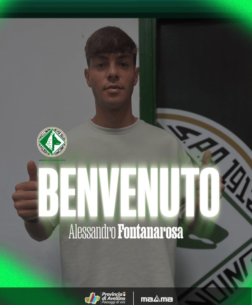 U.S. Avellino. Ufficiale Alessandro Fontanarosa, arriva a titolo definitivo