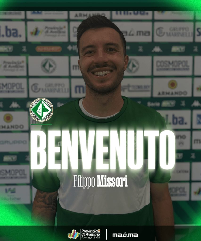 U.S. Avellino. Filippo Missori in prestito dal Sassuolo