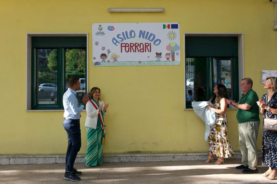 Inaugurato il primo asilo nido intercomunale della Valle Caudina a Cervinara