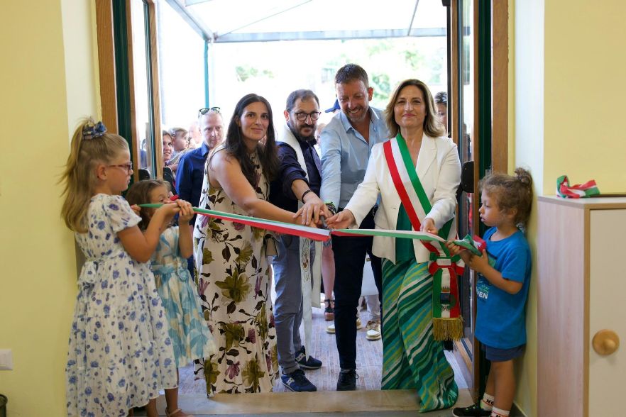 Inaugurato il primo asilo nido intercomunale della Valle Caudina a Cervinara