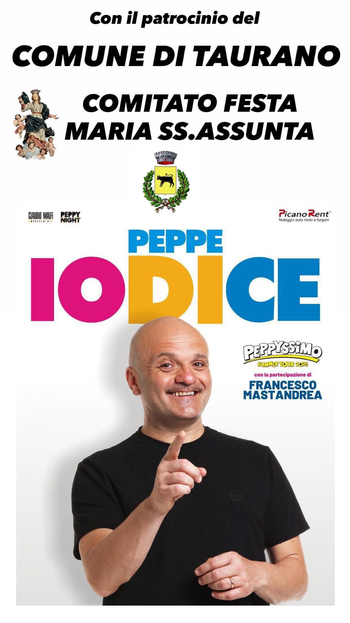 Taurano – Musica e comicità per chiudere i festeggiamenti di Maria SS. Assunta