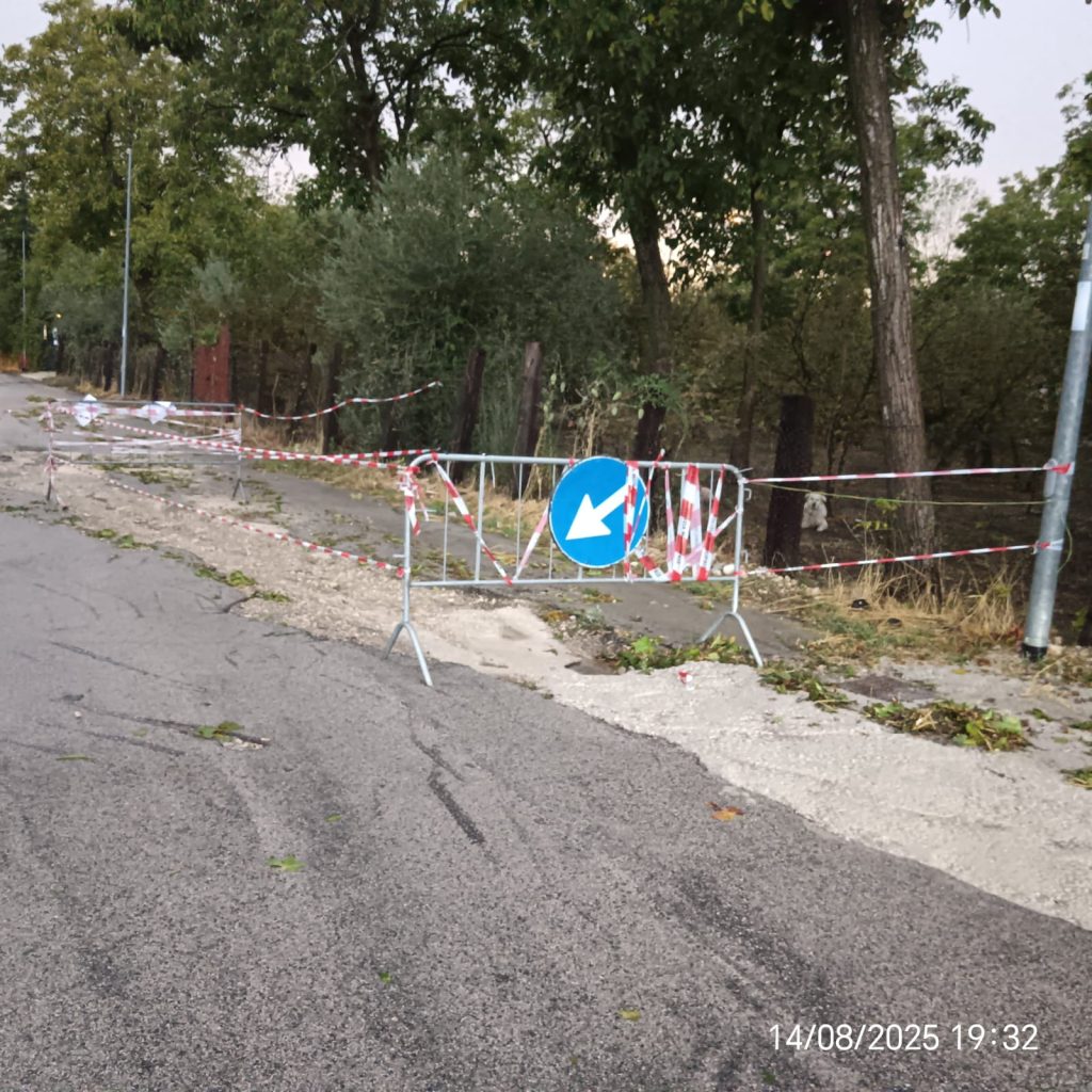 Baianese travolto dalla bomba d’acqua: danni ingenti a strade, fognature e campi