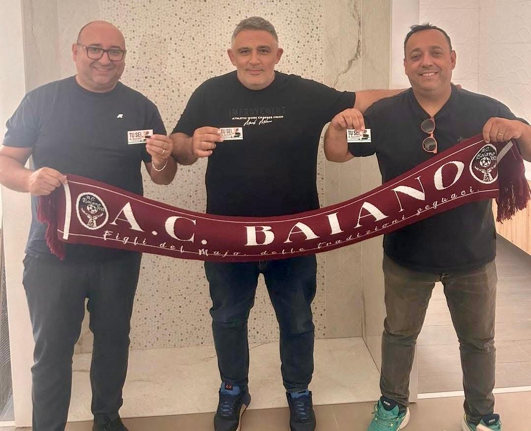 A.C. Baiano, entusiasmo alle stelle: boom di abbonamenti e nuovo look per i granata