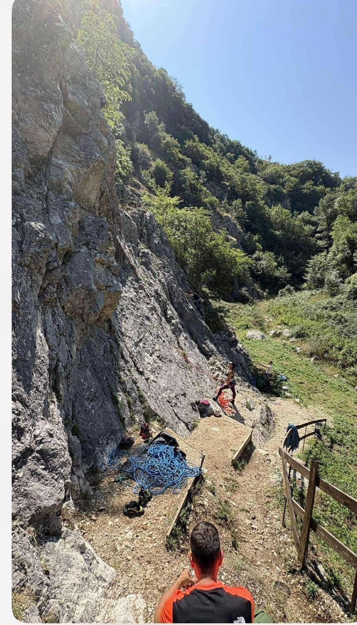 “Volturara Irpina: adrenalina verticale sulle falesie di Maroia Raimo”