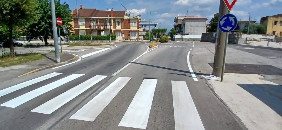 A Sant’Anastasia nuova segnaletica per una viabilità più sicura