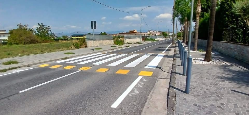 A Sant’Anastasia nuova segnaletica per una viabilità più sicura