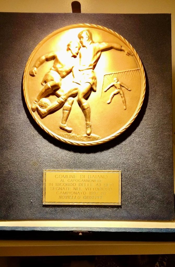 Palloni di cuoio e calciatori di una volta Settima puntata – Joseph “Giogiò” Noviello, il cecchino delle punizioni(Foto)