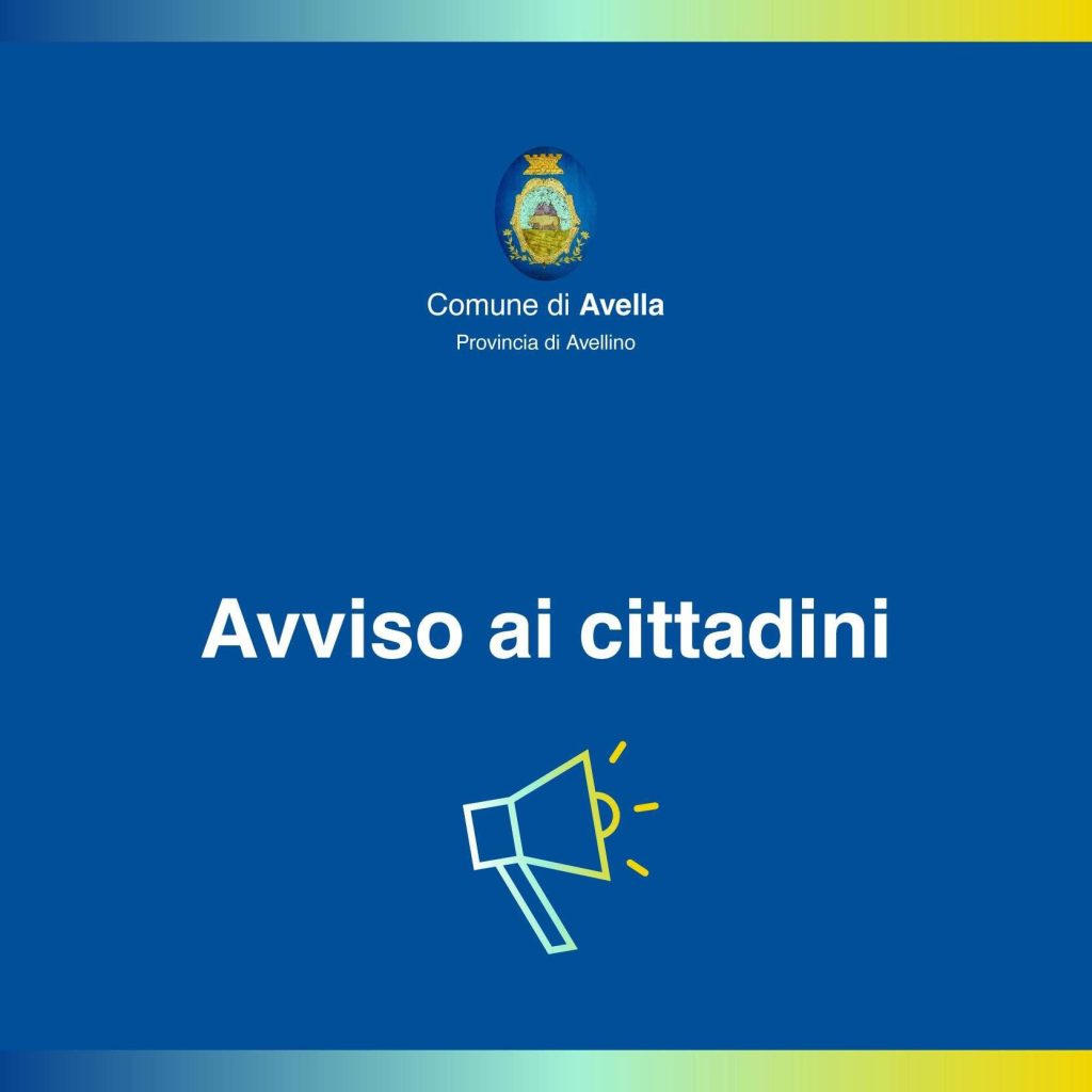 Avella, possibili sospensioni idriche lunedì 25 agosto 2025
