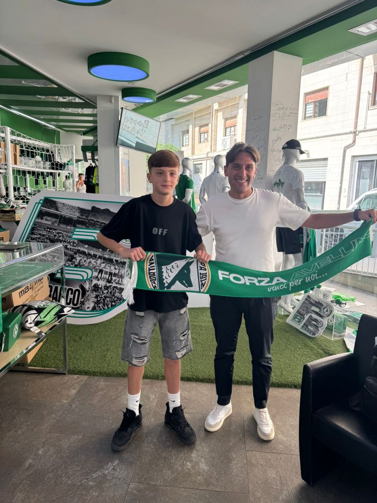 Forino (Av): Lorenzo Cipolletta il campioncino Forinese alla corte della Cantera dell U.S. Avellino