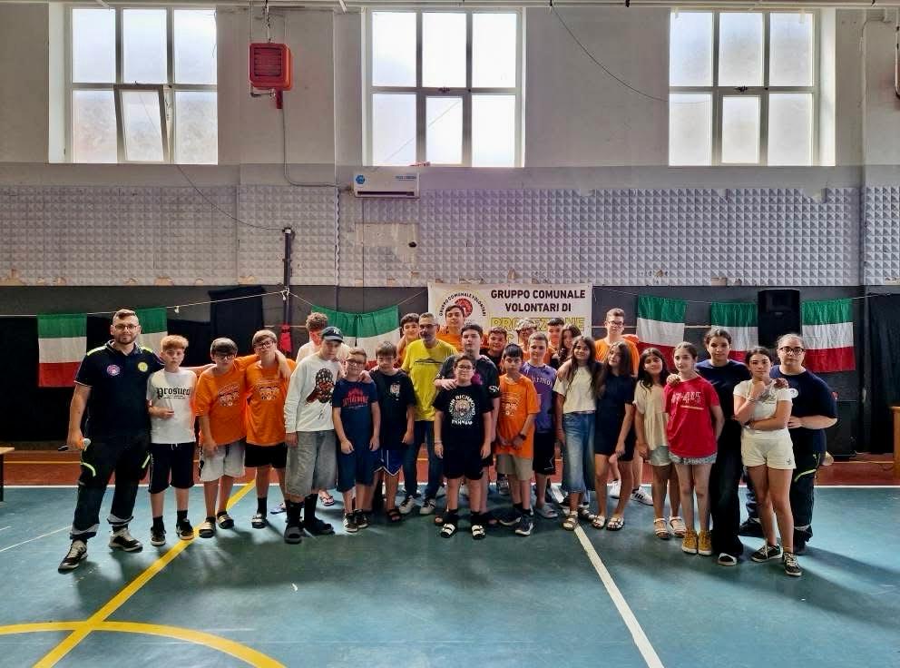 “Baiano, cinque giorni che restano nel cuore: il Campo Scuola della Protezione Civile insegna vita e solidarietà”.(Foto)