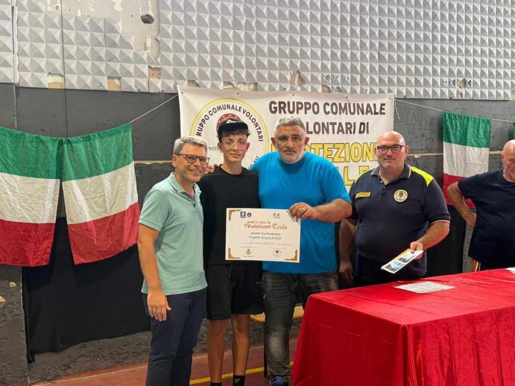 “Baiano, cinque giorni che restano nel cuore: il Campo Scuola della Protezione Civile insegna vita e solidarietà”.(Foto)