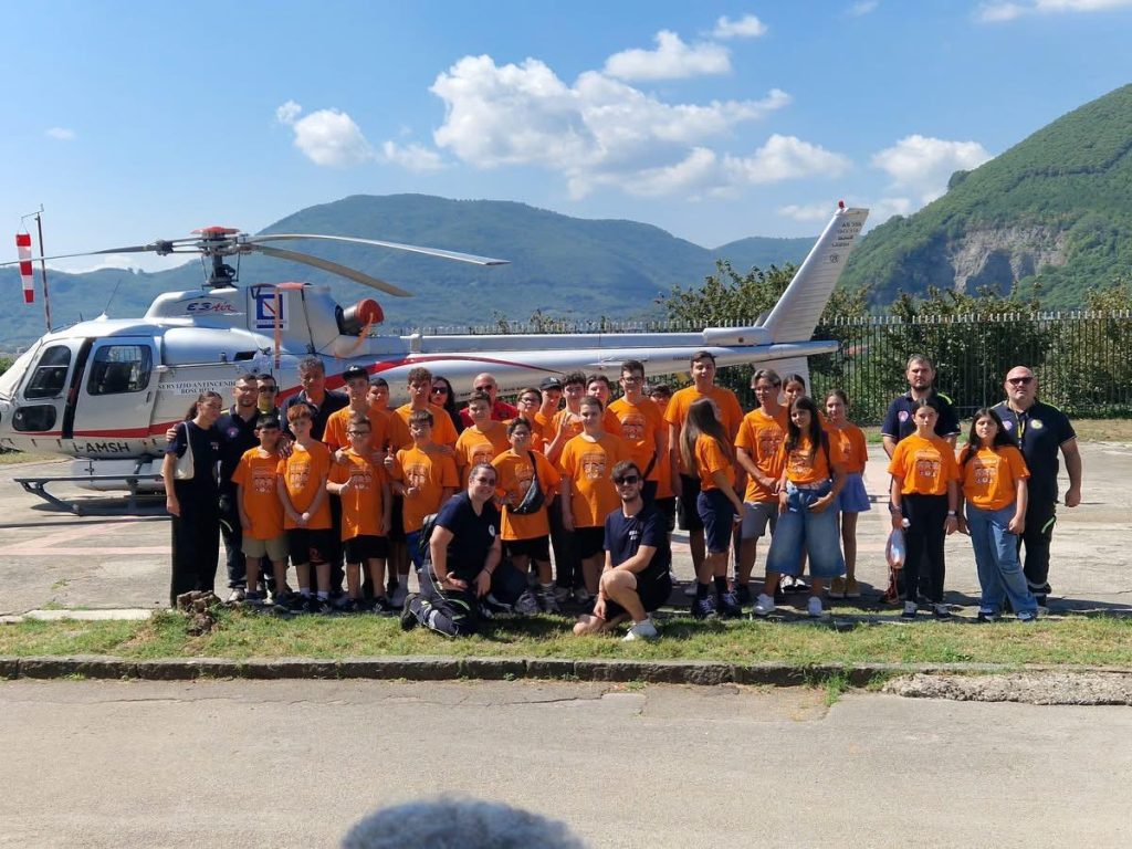 “Baiano, cinque giorni che restano nel cuore: il Campo Scuola della Protezione Civile insegna vita e solidarietà”.(Foto)