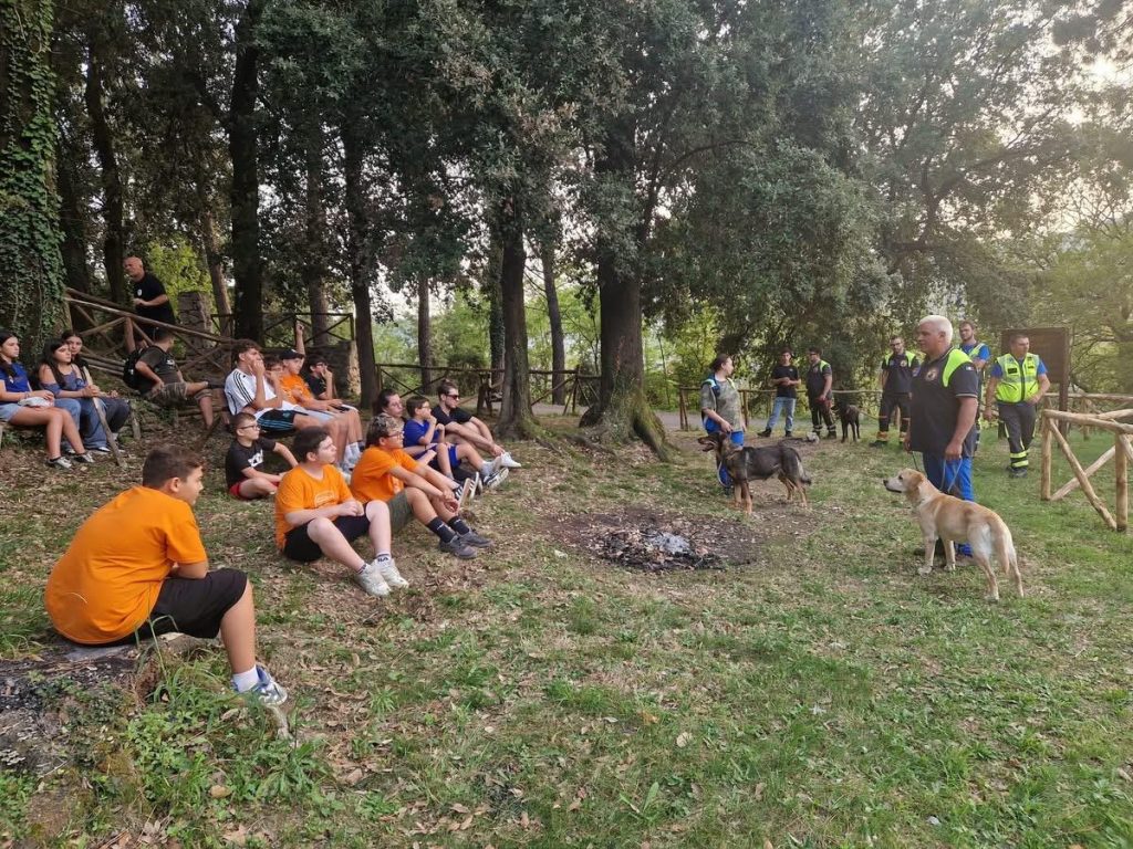 “Baiano, cinque giorni che restano nel cuore: il Campo Scuola della Protezione Civile insegna vita e solidarietà”.(Foto)