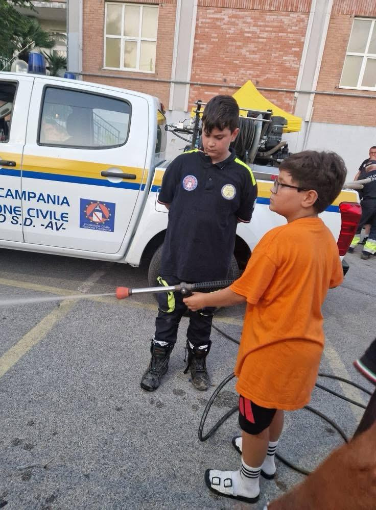 “Baiano, cinque giorni che restano nel cuore: il Campo Scuola della Protezione Civile insegna vita e solidarietà”.(Foto)