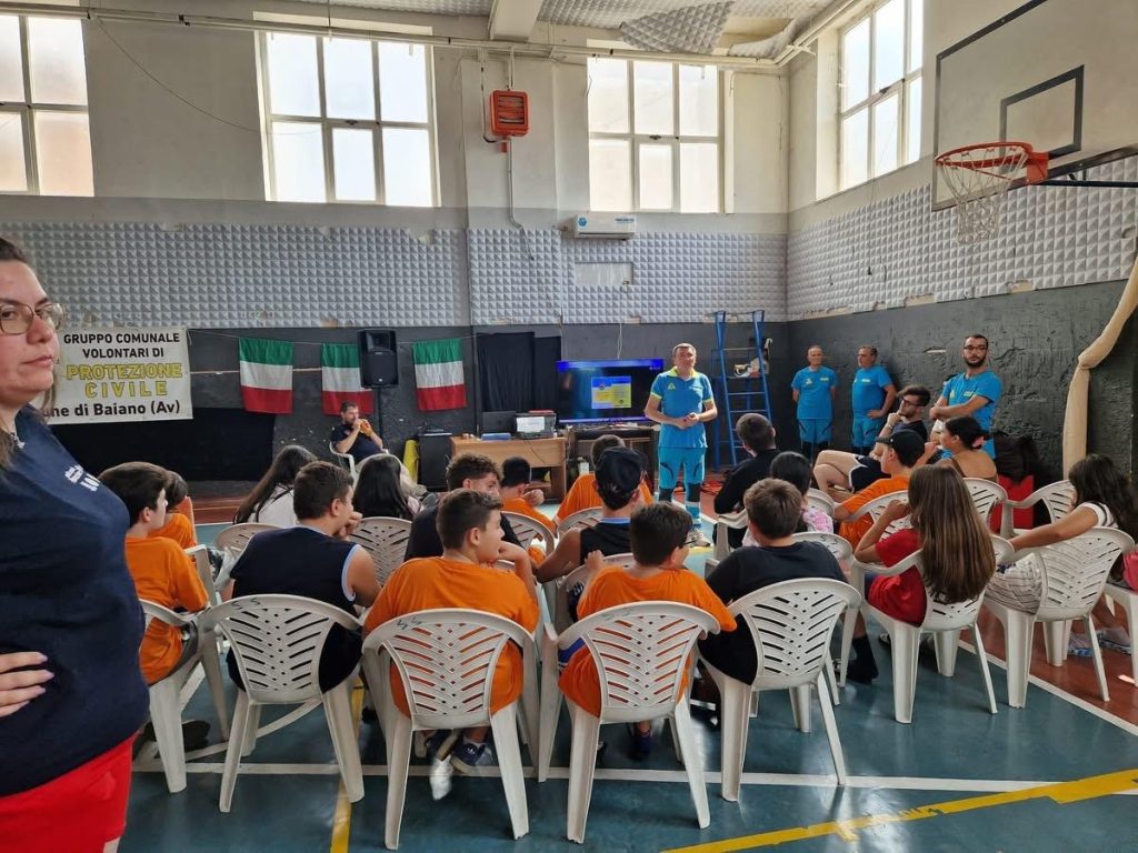 “Baiano, cinque giorni che restano nel cuore: il Campo Scuola della Protezione Civile insegna vita e solidarietà”.(Foto)