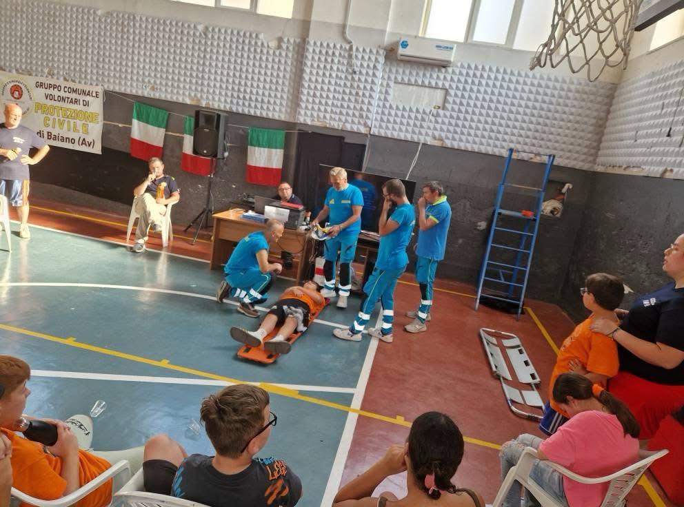 “Baiano, cinque giorni che restano nel cuore: il Campo Scuola della Protezione Civile insegna vita e solidarietà”.(Foto)
