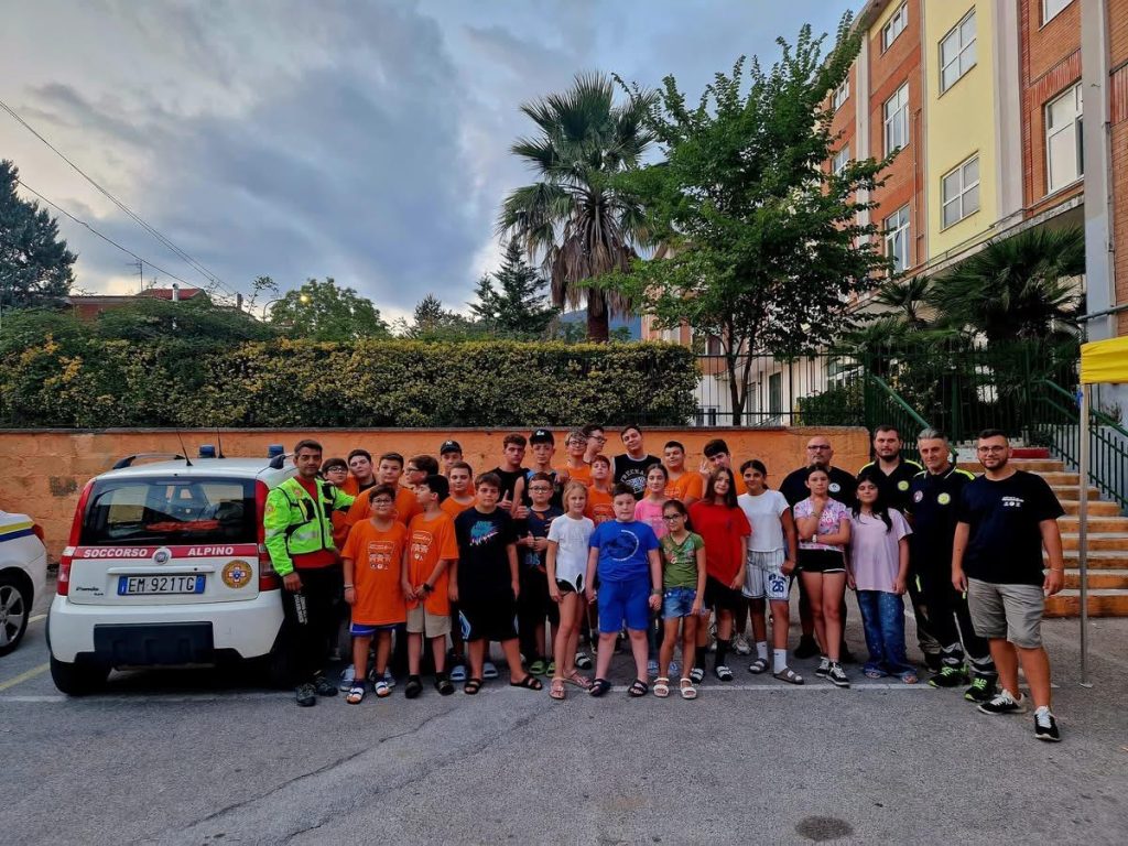 “Baiano, cinque giorni che restano nel cuore: il Campo Scuola della Protezione Civile insegna vita e solidarietà”.(Foto)