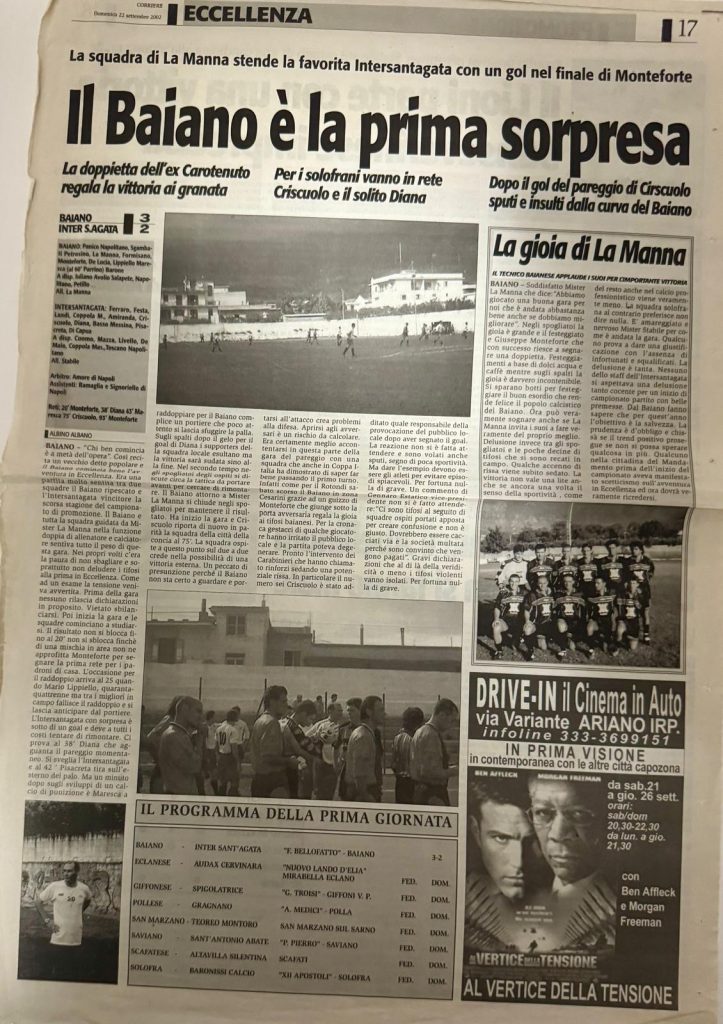 Palloni di cuoio e calciatori di una volta  Ottava puntata – Giuseppe Monteforte, il padrone della fascia destra (più di 70 Foto)